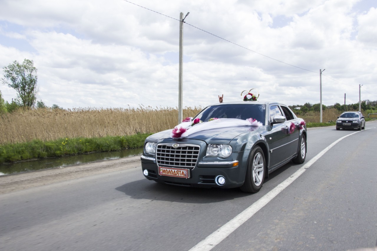 Chrysler300c на свадьбу